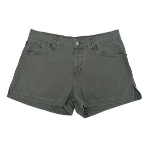 Levi's Green Denim Jean Shorts Size 11 Women's